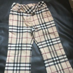 Girls Burberry Pants Size 4